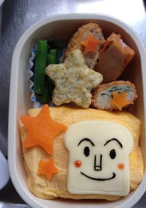 キャラ弁☆食パンマン-レシピのメイン写真