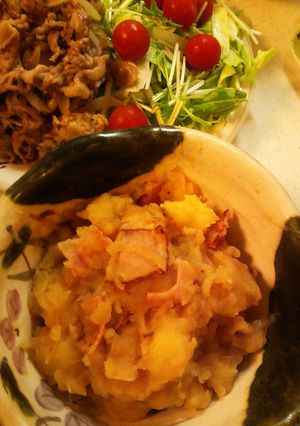 ジャガイモとベーコンの煮物♪-レシピのメイン写真