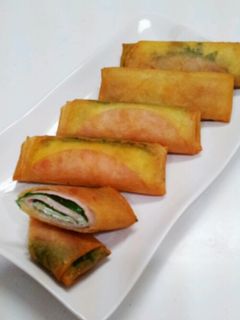 ☆大葉とハムとチーズの春巻き☆-レシピのメイン写真