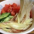 白だしのさっぱりそうめん