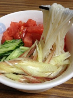 白だしのさっぱりそうめん-レシピのメイン写真