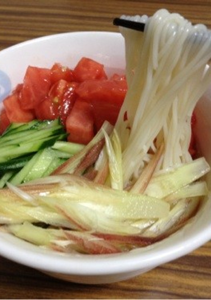 白だしのさっぱりそうめん-レシピのメイン写真