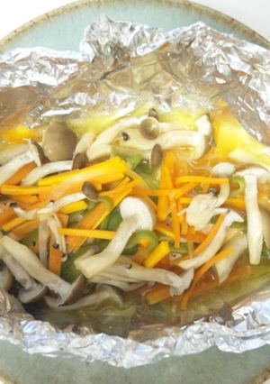 サーモンのホイル焼き-レシピのメイン写真