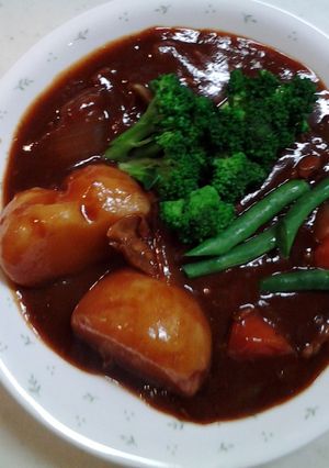 牛筋シチユー-レシピのメイン写真