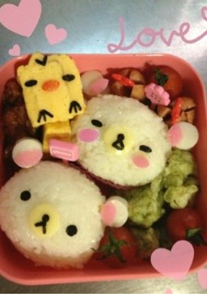 キャラ弁☆コリラックマ弁当-レシピのメイン写真