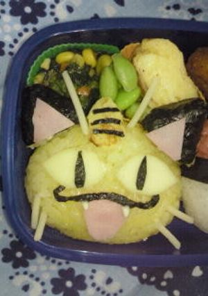 キャラ弁☆ポケモン(ニャース)-レシピのメイン写真