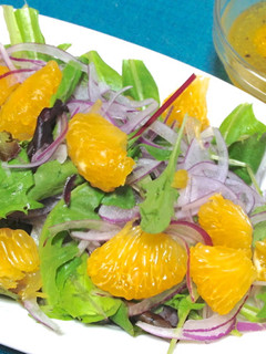 甘夏ドレッシングで食べる*甘夏サラダ-レシピのメイン写真