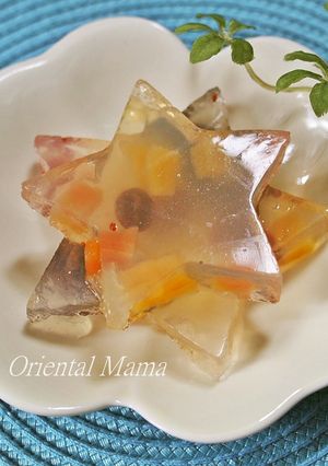 ☆手間無し！ドライフルーツ寒天-レシピのメイン写真