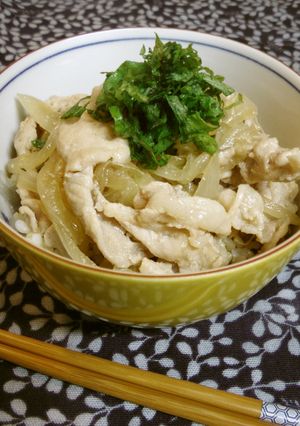 簡単！！豚玉丼-レシピのメイン写真