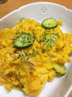 *ポテトサラダ・かぼちゃチーズver-レシピのメイン写真