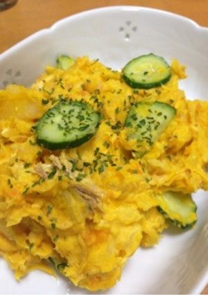 ＊ポテトサラダ・かぼちゃチーズver-レシピのメイン写真