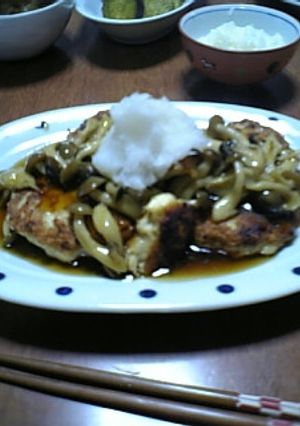 ♪ヘルシー鶏バーグ♪-レシピのメイン写真