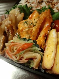 お弁当に☆水菜とカニカマの和え物♪-レシピのメイン写真