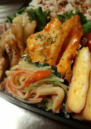 お弁当に☆水菜とカニカマの和え物♪-レシピのメイン写真