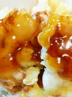 竹輪のかき揚げ丼♪-レシピのメイン写真