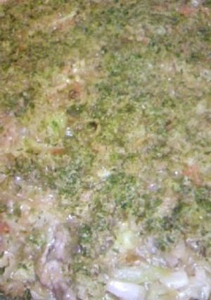 簡単もんじゃ焼き【醤油味】-レシピのメイン写真