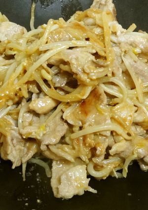 早うま　ご飯が進む豚みそもやし-レシピのメイン写真