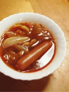 残りハヤシで野菜スープ-レシピのメイン写真