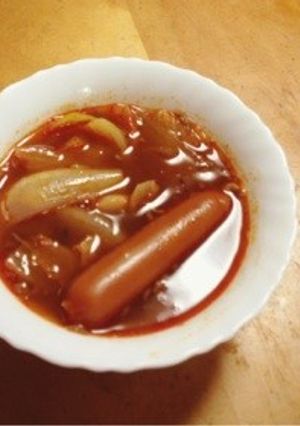 残りハヤシで野菜スープ-レシピのメイン写真