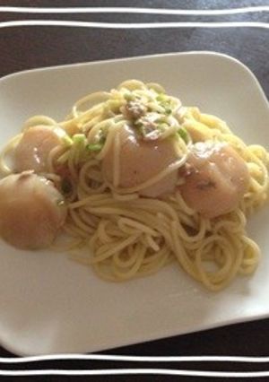 ホタテの冷製パスタ-レシピのメイン写真
