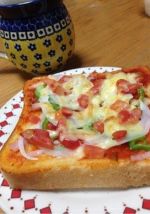 作り置き☆お手軽ピザトースト-レシピのメイン写真