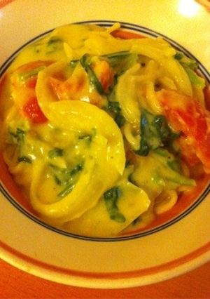 南瓜のクリームパスタ-レシピのメイン写真