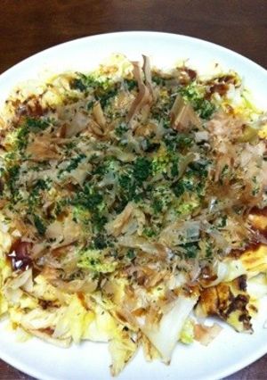 大量消費 キャベツのお好み焼き風-レシピのメイン写真