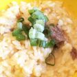 肉じゃがリメイク☆卵かけご飯