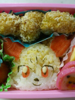 キャラ弁 フォッコ(ポケモン)-レシピのメイン写真