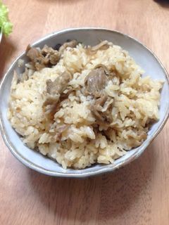 生姜焼き風炊込みご飯♡-レシピのメイン写真