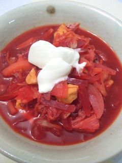 チキンのボルシチ-レシピのメイン写真