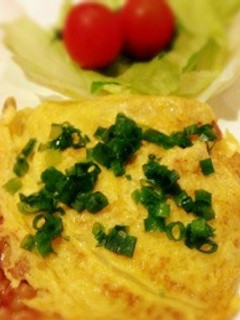 居酒屋風!納豆キムチオムレツ-レシピのメイン写真