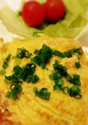 居酒屋風！納豆キムチオムレツ-レシピのメイン写真