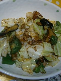 焼肉のたれでなす野菜炒め-レシピのメイン写真