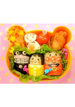キャラ弁☆アンパンマントリオ？-レシピのメイン写真