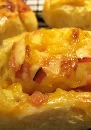 スタンドミキサー使用マヨコーンロールパン-レシピのメイン写真