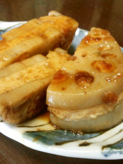 簡単♪鶏肉と豆腐の蓮根はさみ照り焼き♡-レシピのメイン写真