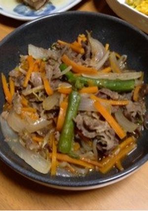＊牛肉の中華風ピリ辛炒め-レシピのメイン写真