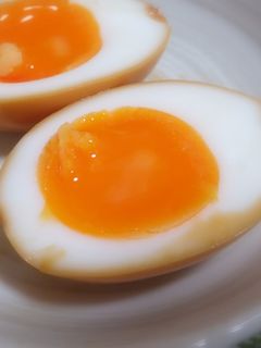 煮豚とセットで作る❤味玉❤とろり半熟-レシピのメイン写真