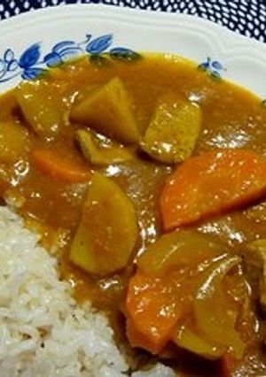鮪カレー-レシピのメイン写真