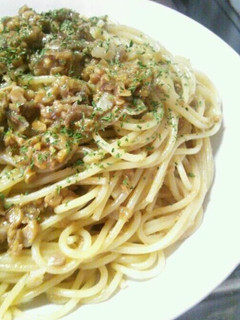 バター醤油☆納豆スパゲッティ-レシピのメイン写真