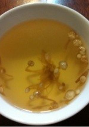 内臓脂肪をやっつけろ！えのき茶-レシピのメイン写真