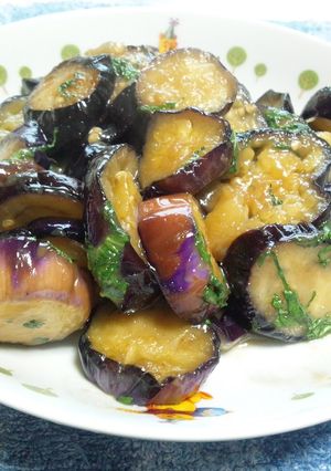 ★簡単★ナスと大葉の甘味噌焼き-レシピのメイン写真