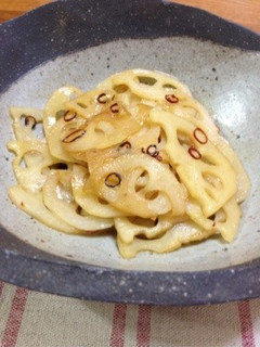 簡単☆シャキシャキ☆れんこんのきんぴら-レシピのメイン写真