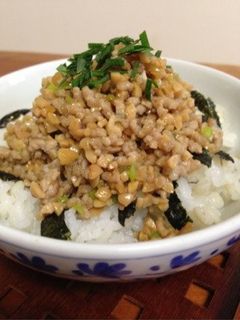 ヘルシー(^^)納豆そぼろ丼-レシピのメイン写真