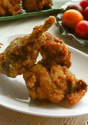 塩ヨーグルト&醤油！ジューシー唐揚げ♬-レシピのメイン写真