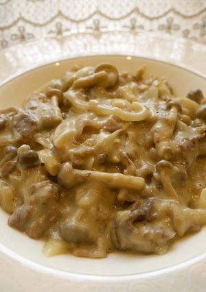 簡単☆牛肉の豆乳クリーム煮☆-レシピのメイン写真