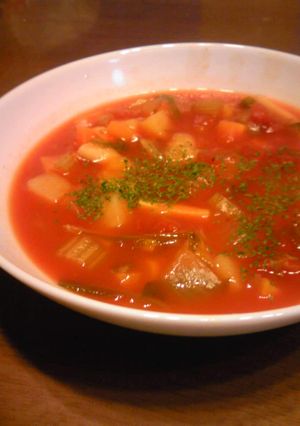 たっぷり野菜のミネストローネ-レシピのメイン写真
