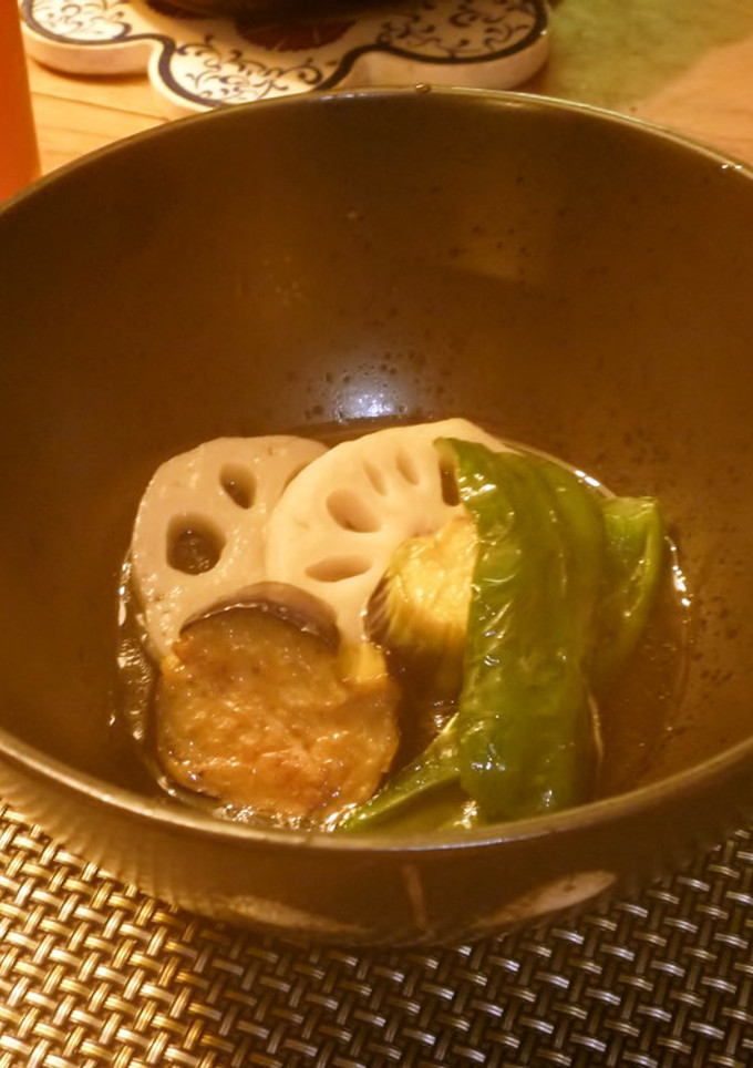 れんこんと夏野菜の揚げ煮びたし-レシピのメイン写真