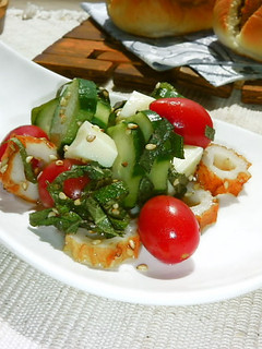 梅昆布茶で簡単!夏野菜の甘酢サラダ♬-レシピのメイン写真